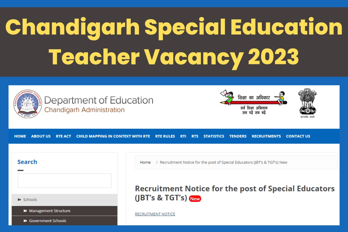 Chandigarh-Special-Education-Teacher